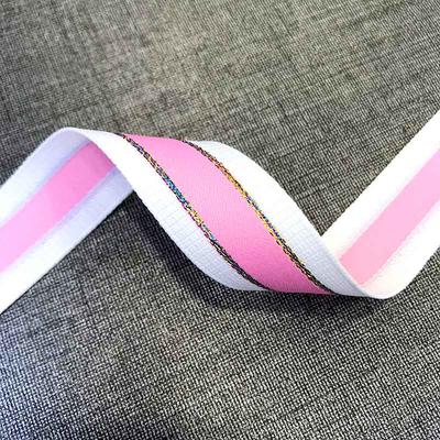 2.2cm striped nylon ribbon