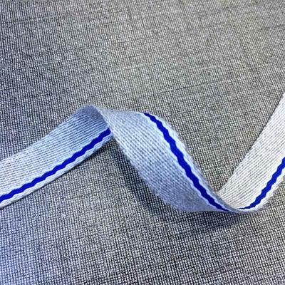 1.5 cm striped corrugated cotton ribbon