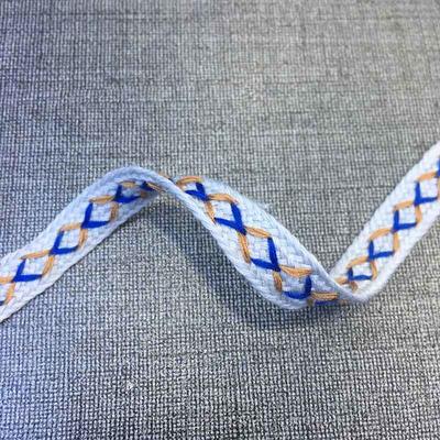 1 cm cross mercerized cotton knitted belt