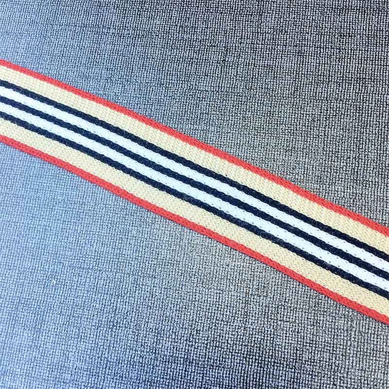 2.5cm british style mercerized cotton knitting belt